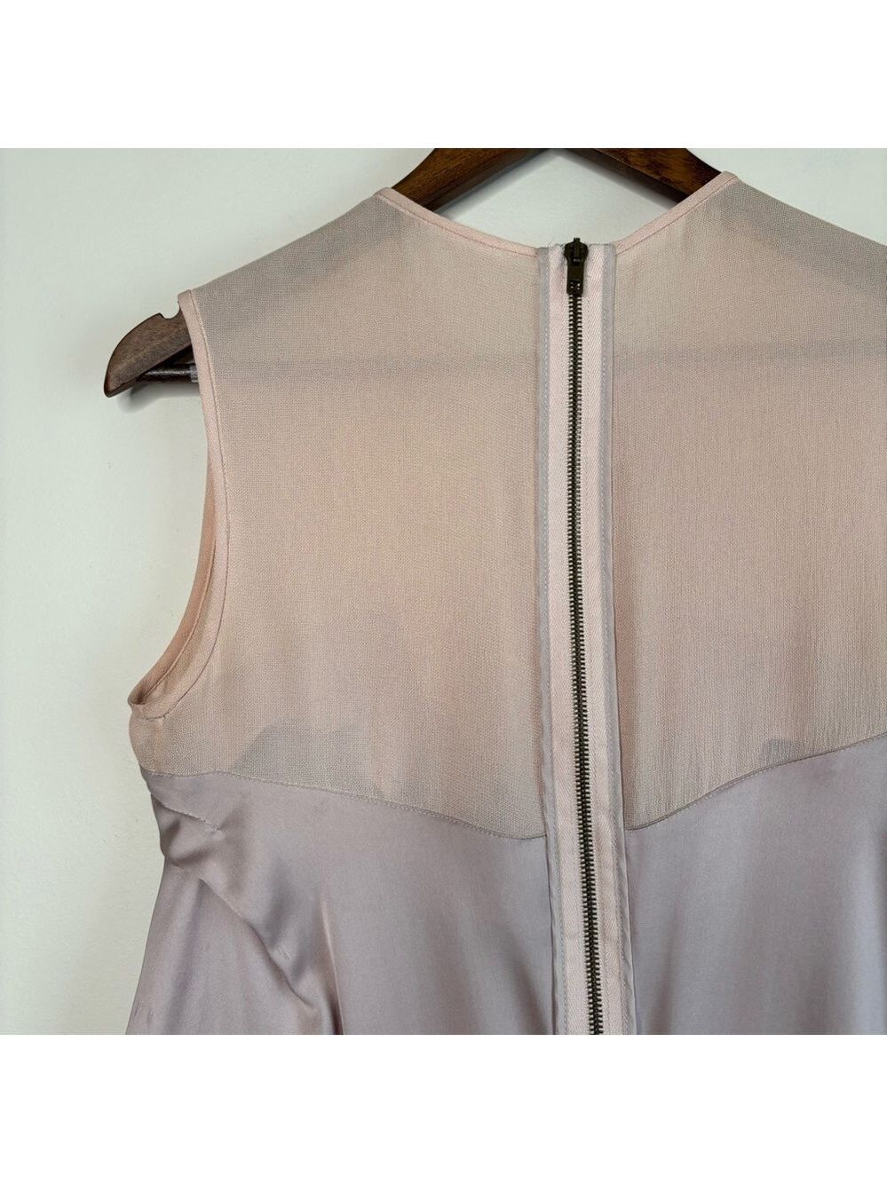 Stella McCartney Silk Blouse Sheer Ribbon Detail - Picture 7 of 9